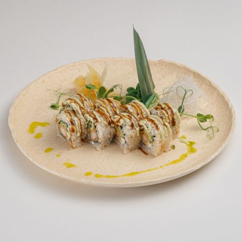 Ролл с креветкой темпура