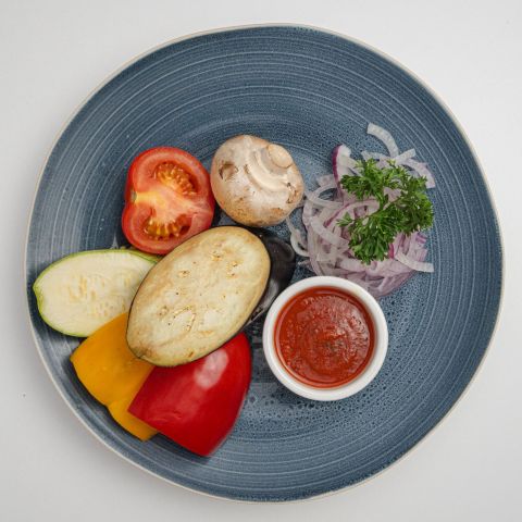 Овощной шашлык