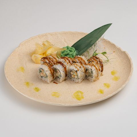 Хрустящий ролл с угрем