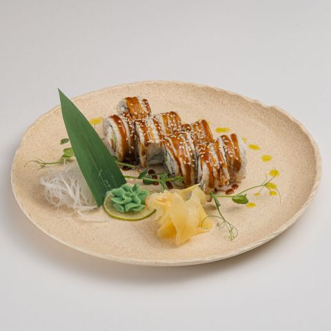 Ролл Филадельфия с угрем